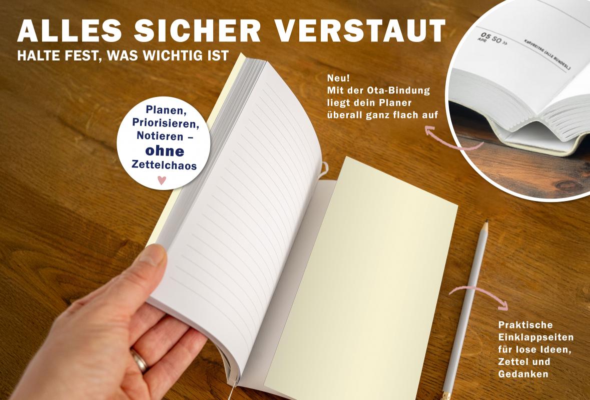 Terminplaner 2026 als Hausaufgabenheft oder Schülerkalender verwendbar